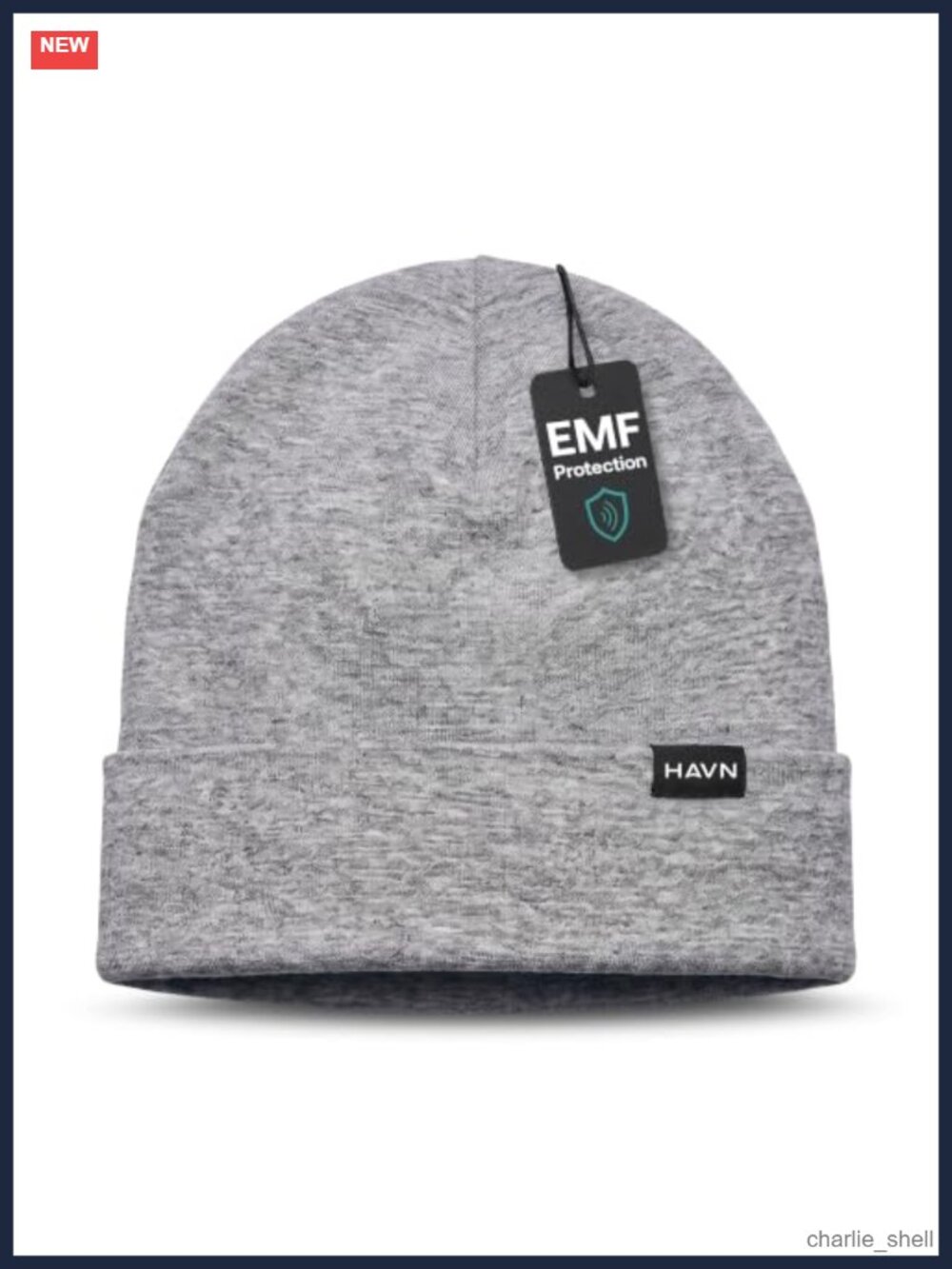 Lightweight EMF Blocking Beanie Faraday Hat Silver Shielding Sleep Cap
